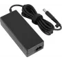 HP 90W AC-sovitin HP-kannettaville, 19V lähtö, 4.74A virta, 7.4mm liitin, sisältää Smart Power Factor Correction (932448-850)