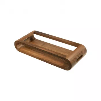 artelegno VASD tarjoilulautanen pähkinäpuu 37 cm kaksipuolinen