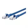 METZ CONNECT patch-kaapeli S/FTP Cat.6A sininen 1,0 m