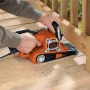 Black & Decker KA88 käsikäyttöinen nauhahiomakone oranssi