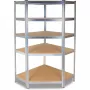 Top E Shop GC9030 metallinen kulmahylly, 30 cm