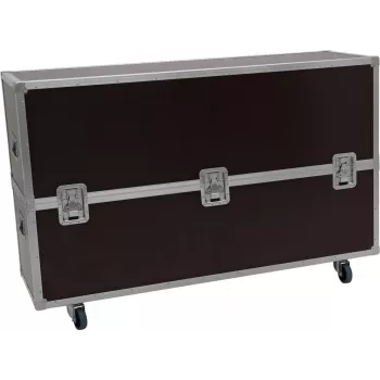 Flightcase Roadinger 2x LCD ZL75 näytöille – kestävä kuljetuslaukku