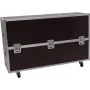 Flightcase Roadinger 2x LCD ZL75 näytöille – kestävä kuljetuslaukku