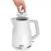 Sähköinen vedenkeitin Tefal KO250130 — 1,7 l tilavuus, 2400 W, valkoinen