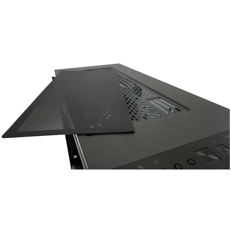 LC Power Gaming 709B Solar_System_X - torni - ATX - ilman virtalähdettä - musta - USB/audio (LC-709B-ON)