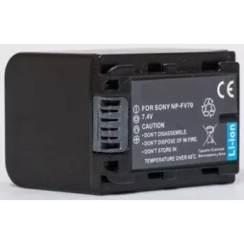 Extra Digital NP-FV70 7,2V 2000mAh akku yhteensopiviin videokameroihin ja laitteisiin