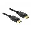 DeLOCK - DisplayPort-kaapeli - DisplayPort (M) - DisplayPort (M) - 1,5 m - 4K-tuki - musta (85508)