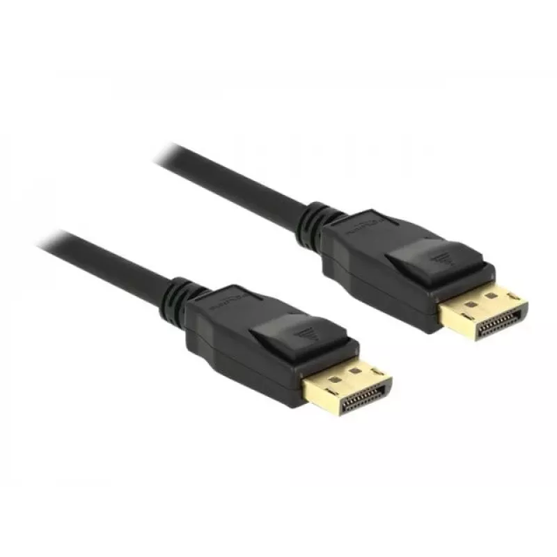 DeLOCK - DisplayPort-kaapeli - DisplayPort (M) - DisplayPort (M) - 1,5 m - 4K-tuki - musta (85508)