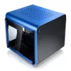 Mini-ITX PC-kotelo RAIJINTEK METIS EVO TG — karkaistu lasi, sininen