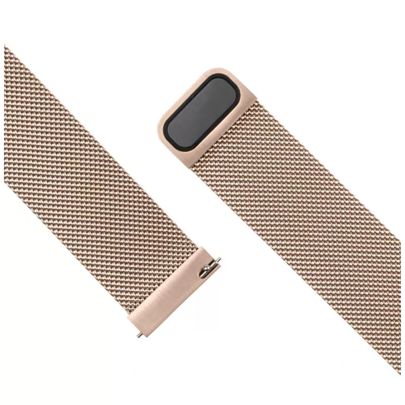 Kelloranneke FIXED Mesh Strap Fixed 18mm ruostumaton teräs pikavaihto kulta