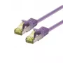 LOGON TCR6ASS050V SSTP Cat6a -kytkentäkaapeli, 5 m, AWG26, LSOH, violetti