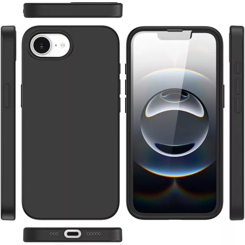 nevox StyleShell Shock iPhone 16e musta (2498)