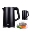 IDEAL vedenkeitin 1,7 l, teräskotelo, teho 1500 W, musta