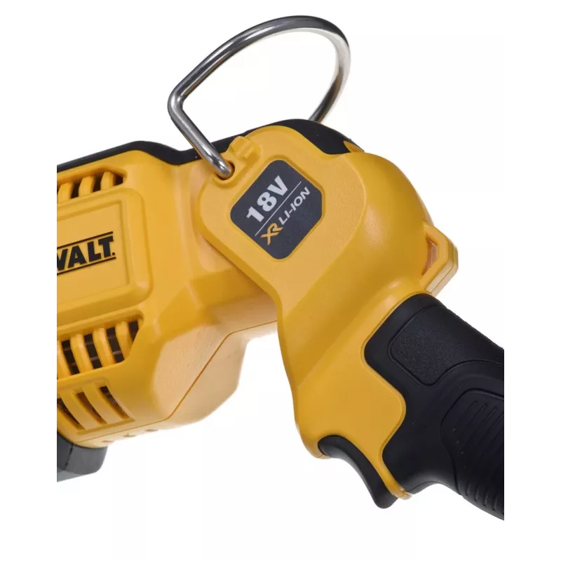 Riippuvalaisin DeWalt DCL043-XJ, LED 1000 lm, 3 valonlähdettä, 90° valokeila, keltainen/musta