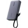 Powerbank UGREEN PB551 20 000 mAh 145W 1x USB-C, 1x USB-A ja sisäänrakennettu kaapeli (55992B)
