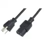 Virtakaapeli LogiLink NEMA5-15P - IEC 60320-1 C13 1,8 m