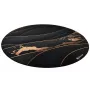Lattiansuojamatto Arozzi Zona Round Floor Pad – musta/kulta, pyöreä suojamatto lattioille