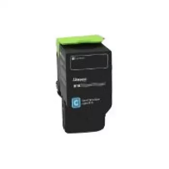 Lexmark 78C2XC0 -värikasetti syaani erittäin suuri kapasiteetti Return Program 5K