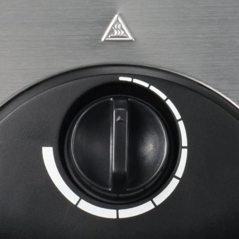 Severin WA 2103 -vohvelirauta 4 vohvelille 1200 W musta, hopea