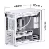 PC-kotelo Jonsbo D41 STD Midi Tower valkoinen