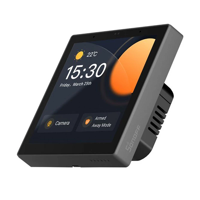 Seinäkiinnitteinen älyohjauspaneeli Sonoff NSPanel Pro – Wi‑Fi, Bluetooth, ZigBee-tuki, malli NSPanel86PB