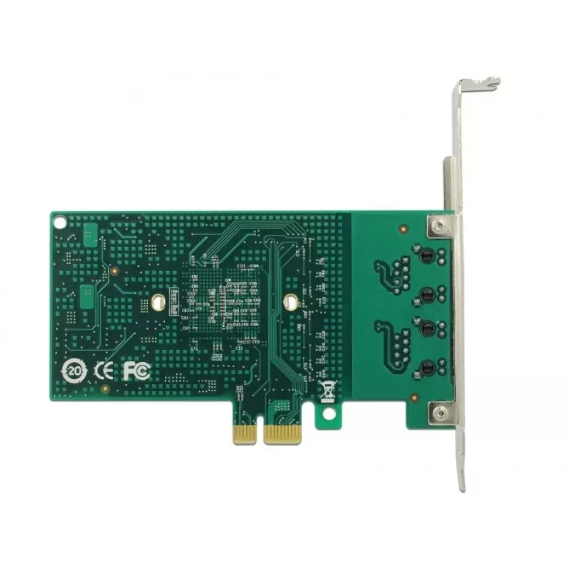 Delock PCIe-kortti 2x Gigabit LAN -verkkosovitin