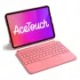 Näppäimistökotelo kosketuslevyllä Inateck KB04122 iPad 11 inch/Air, QWERTZ, punainen