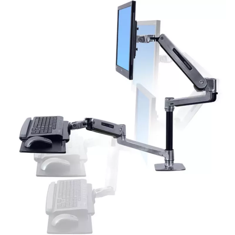 ERGOTRON WorkFit-LX, Sit-Stand-pöytäkiinnitysjärjestelmä