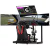 Next Level Racing Elite Quad Monitor Stand Black Edition NLR-E037 - monitoriteline