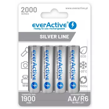 Everactive EVHRL6-2000 kotitalousparisto uudelleenladattava paristo AA nikkelimetallihydridi (NiMH)