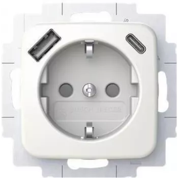 BUSCH JAEGER SCHUKO pistorasia USB-A+C 20 EUCB2USBAC-214 (2CKA002011A6296)