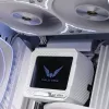 Nestejäähdytteinen CPU-jäähdytin Valkyrie VK-AIOV240W 240 mm jäähdytin LCD:llä