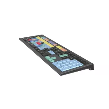 Logickeyboard LKB-CBASE-A2M-UK näppäimistö yleismalli USB QWERTY UK-englanti musta