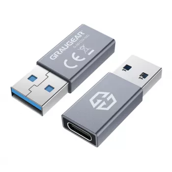 Adapteri GRAUGEAR G-AD-CTA-10G USB-A - USB-C hopea