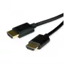 ROLINE HDMI High Speed -kaapeli Ethernetillä Slim ST-ST musta 3 m 11.04 - kaapeli - digitaali/näyttö/video
