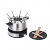 Severin FO 2471 fondue- ja crêpe-yhdistelmä, musta/ruostumaton teräs