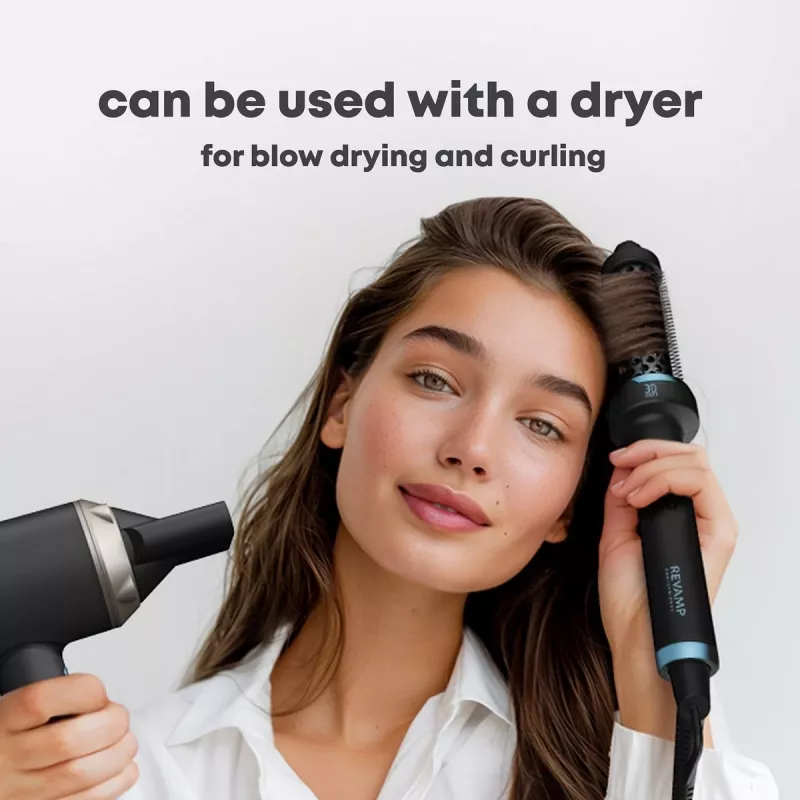 Revamp BR-1300A-EU Hot Brush Ceramic Ionic 30mm – lämmitettävä muotoiluharja hiuksille