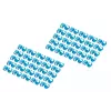 DIGITUS - kaapeliklipsit värikoodauksella - patch-kaapeleille - sininen (100 kpl pakkaus) (A-CC-B)