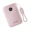 Powerbank Vention FKAP0-C 10000 mAh, 2× USB-C + 1× USB-A, 22,5 W, pinkki