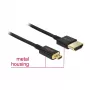 HDMI-kaapeli DeLOCK 85119 0,25 m Type A Type D musta