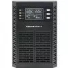 Qoltec 52281 UPS (keskeytymätön virransyöttö) kaksoismuunnos (Online) 2 kVA 2000 W 3 AC-lähtöä
