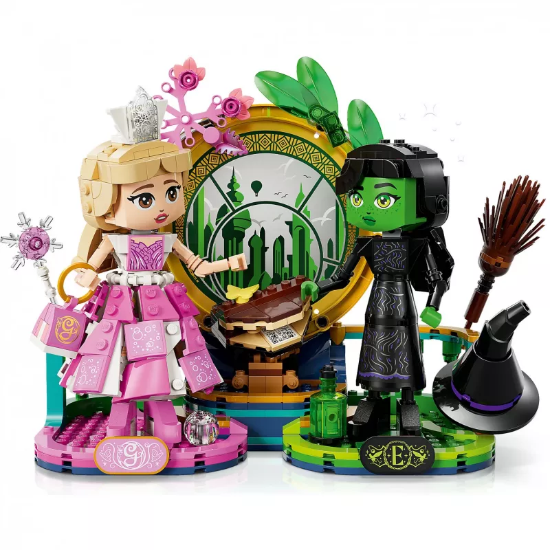 LEGO Wicked -hahmot Elphaba ja Glinda 75682 – keräilijän minihahmosarja