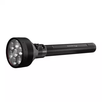 Ledlenser P21R musta ladattava käsivalaisin LED, 1000 lm, IP68, 32700 paristo, 1100 m valokeila