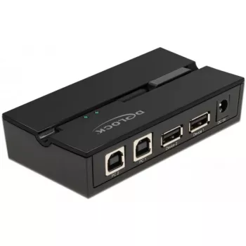 DeLOCK 11492 tietokoneen datakytkin USB Type-A USB Type-B 0,48 Gbit/s