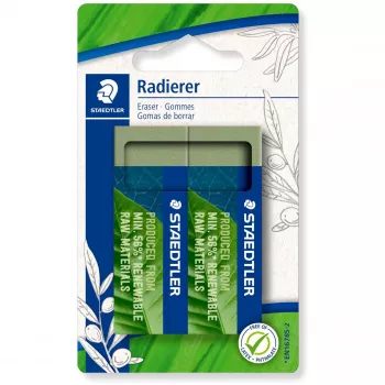 Kumi Staedtler 526 80BK2 vihreä, 2 kpl:n pakkaus, lateksiton ja ftalaatiton