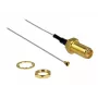 Koaksiaalikaapeli DeLOCK 88815 0,2 m MHF IV (I-PEX) RP-SMA harmaa