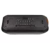 BLOW DJBOX 30-392# Bluetooth-kaiutin 250 W kaukosäätimellä ja mikrofonilla, USB, microSD, AUX, TWS, sisäänrakennettu akku, musta