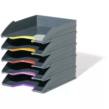 DURABLE asiakirjalokerot VARICOLOR® TRAY SET A4 1 SARJA 770557