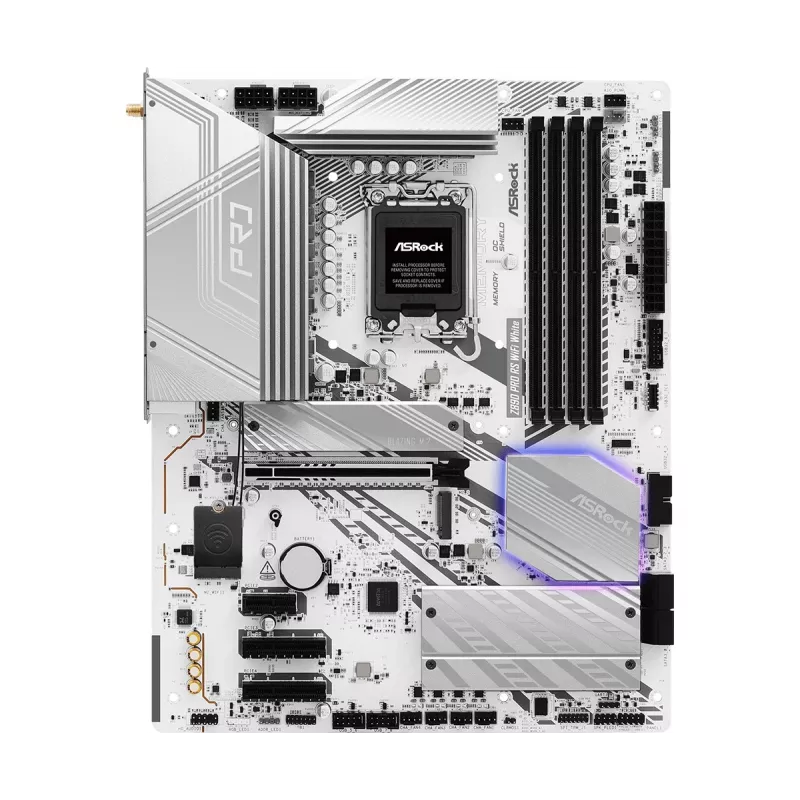 Emolevy ASRock Z890 Pro RS WiFi White Intel Z890 LGA 1851 ATX