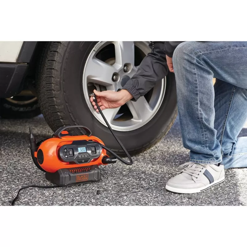 Black & Decker BDCINF18N-QS ilmakompressori 160 l/min AC/savukkeensytytin